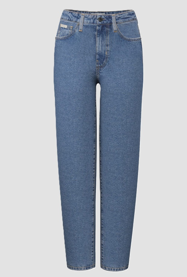 Jeans donna blu medio 