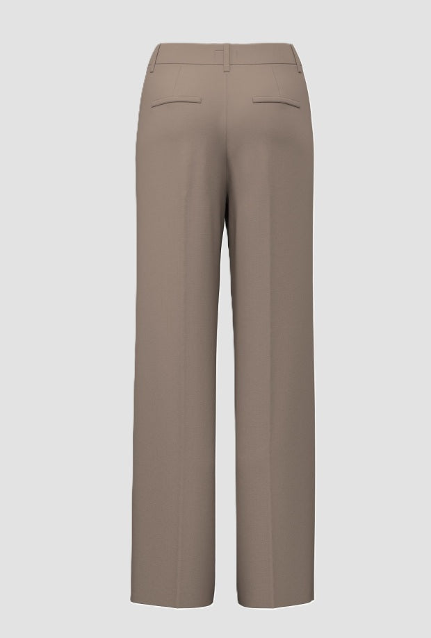 Pantalone donna beige 