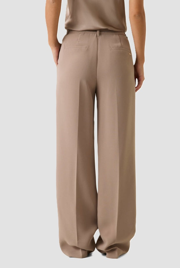 Pantalone donna beige 