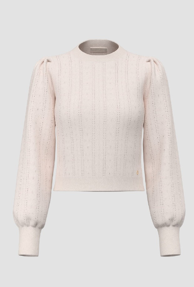 Maglia donna crema 