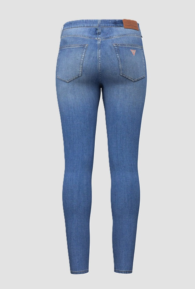 Jeans skinny donna blu 