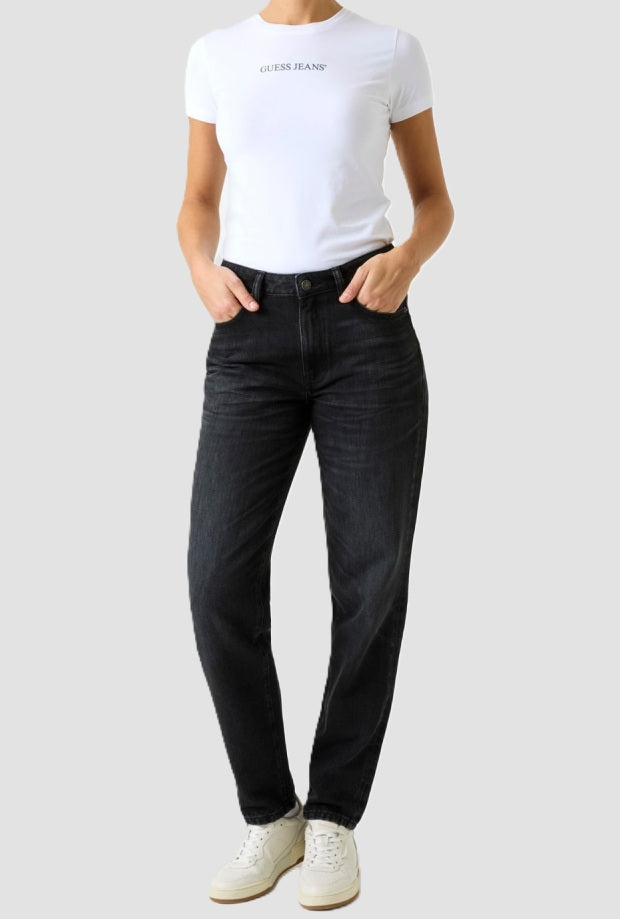 Jeans stretch donna nero 