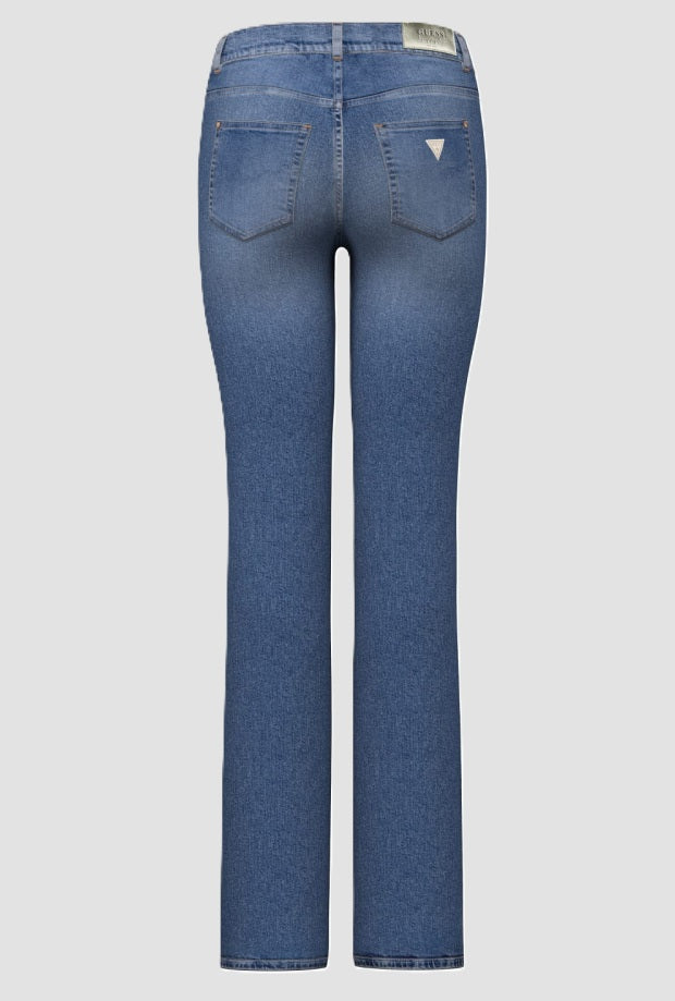 Jeans a sigaretta donna blu 