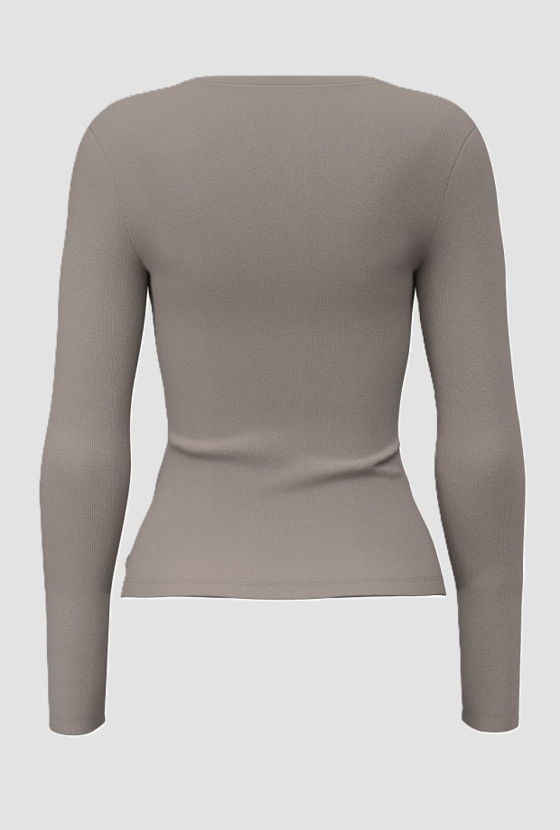 Top donna grigio 
