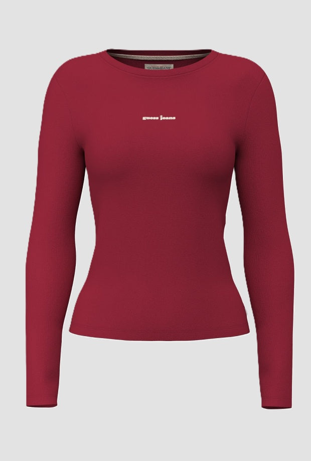 Top donna rosso 