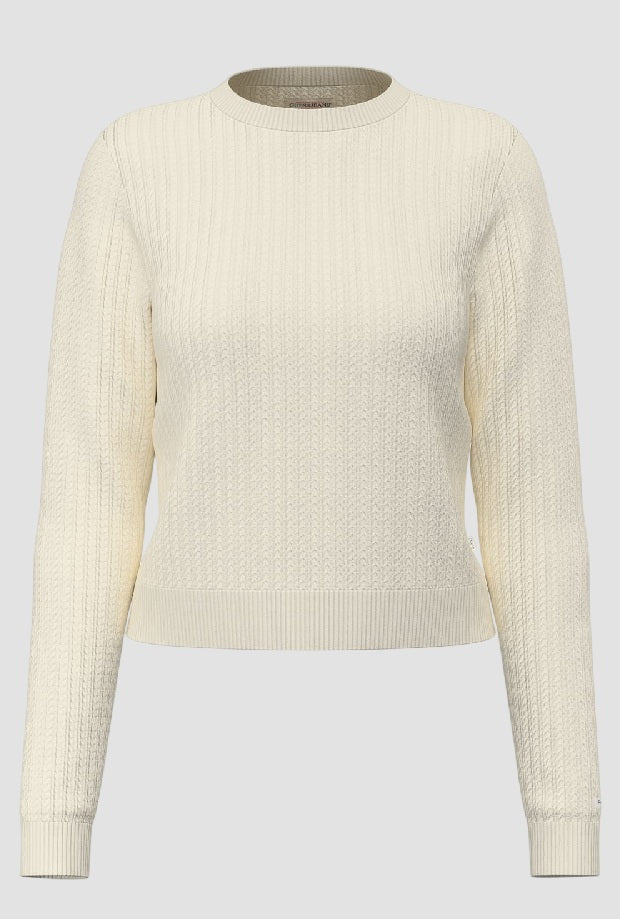 Maglia donna crema 