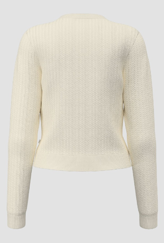 Maglia donna crema 