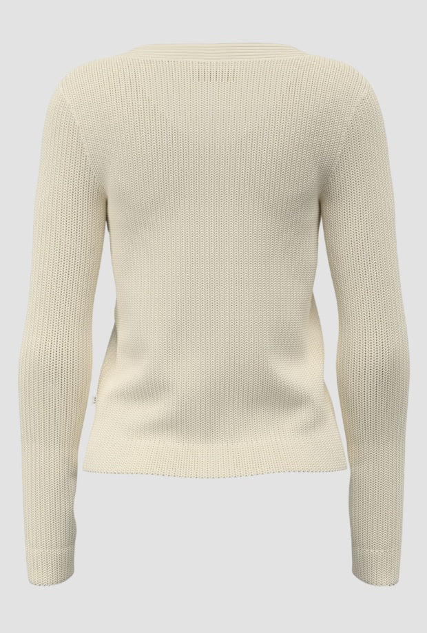 Cardigan donna crema 