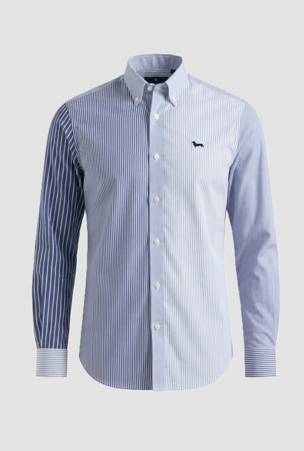Camicia Piazzetta da uomo bluette 