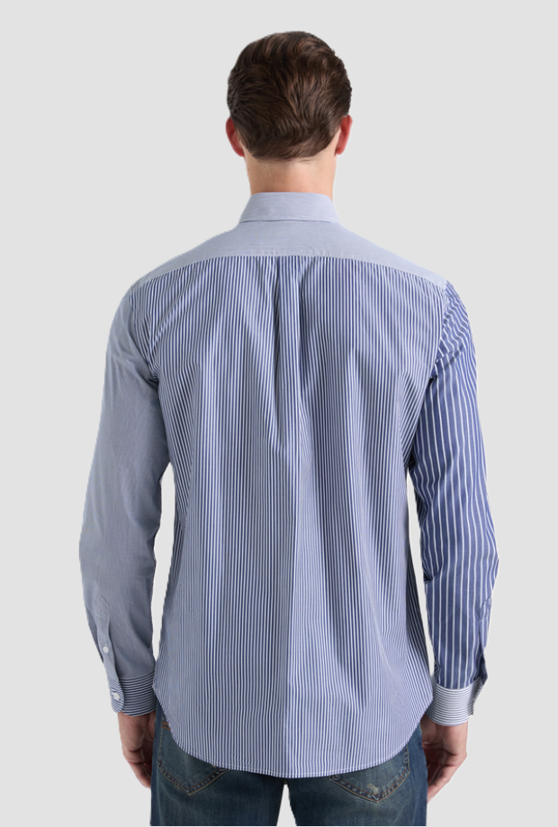 Camicia Piazzetta da uomo bluette 