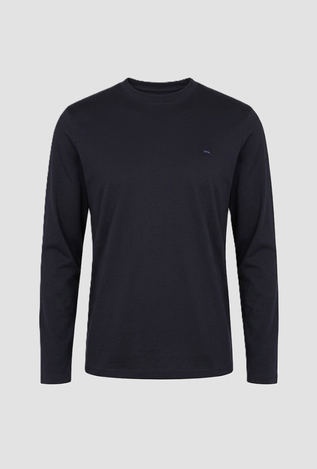 T-shirt a maniche lunghe uomo navy blue 