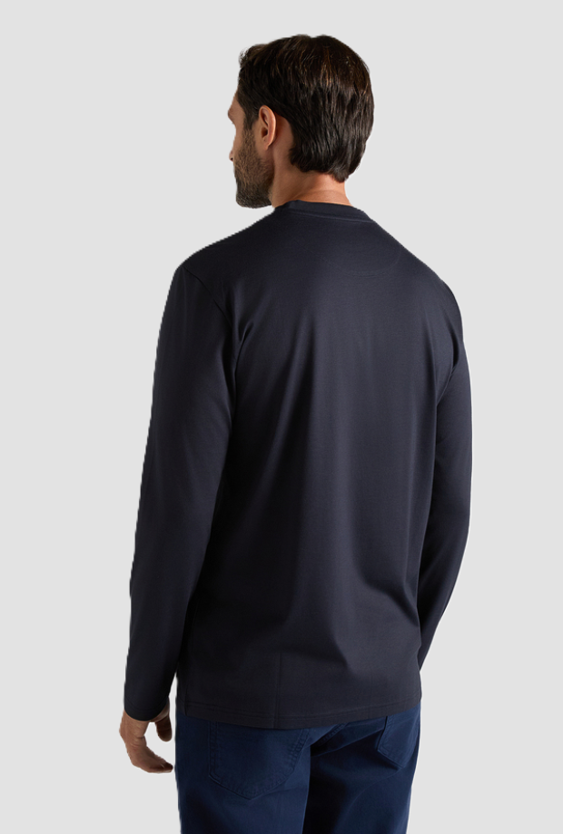 T-shirt a maniche lunghe uomo navy blue 