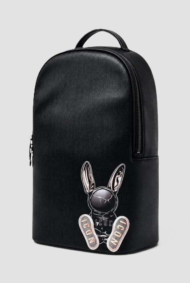 Zaino Arthur Bunny uomo nero 