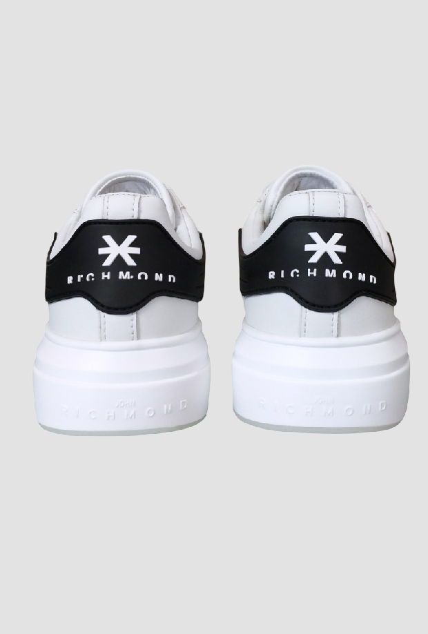 Scarpe con dettaglio posteriore donna bianco 