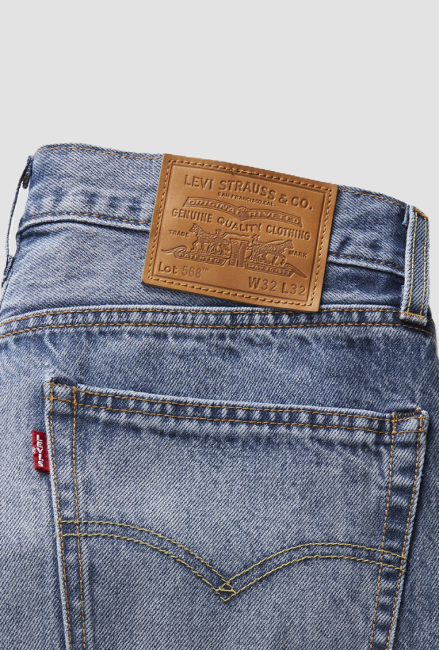 Jeans 555 uomo blu medio 
