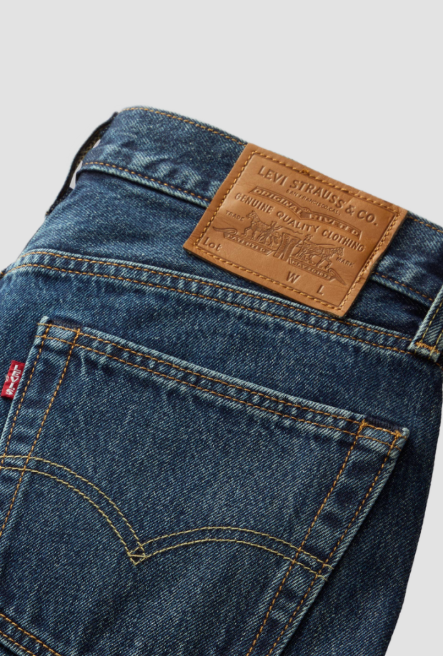 Jeans straight fit uomo blu scuro 