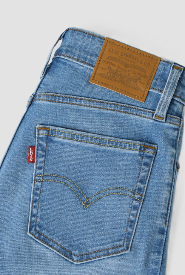 Jeans bootcut donna blu medio 