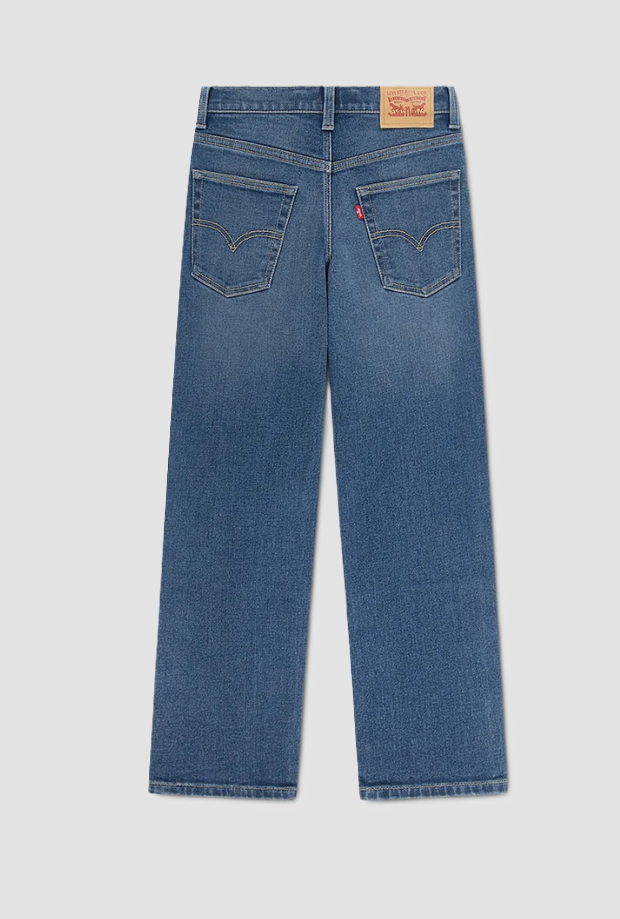 Jeans loose fit da bambino blu 