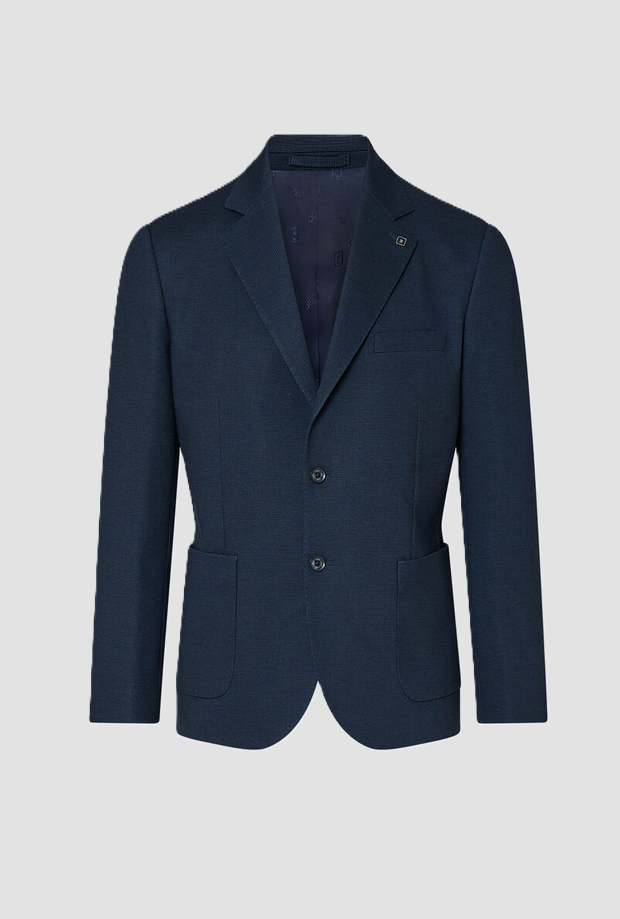 Giacca monopetto uomo navy blue 