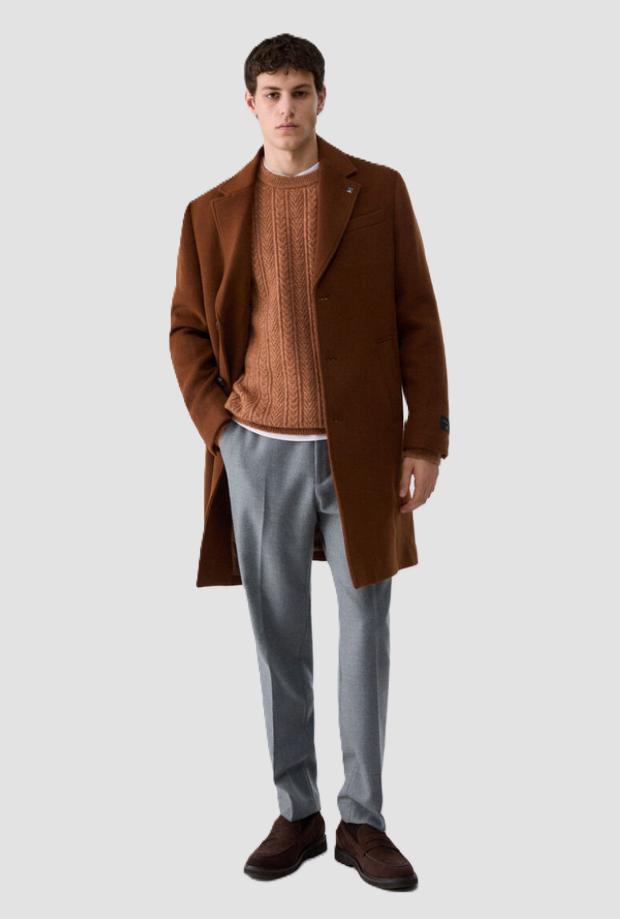 Pantalone chino uomo grigio 