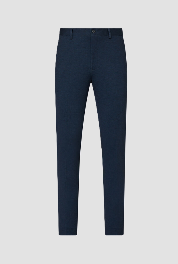 Pantalone slim fit uomo navy blue 