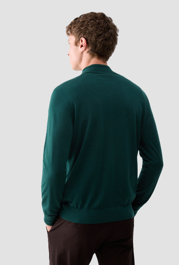 Polo uomo verde bosco 