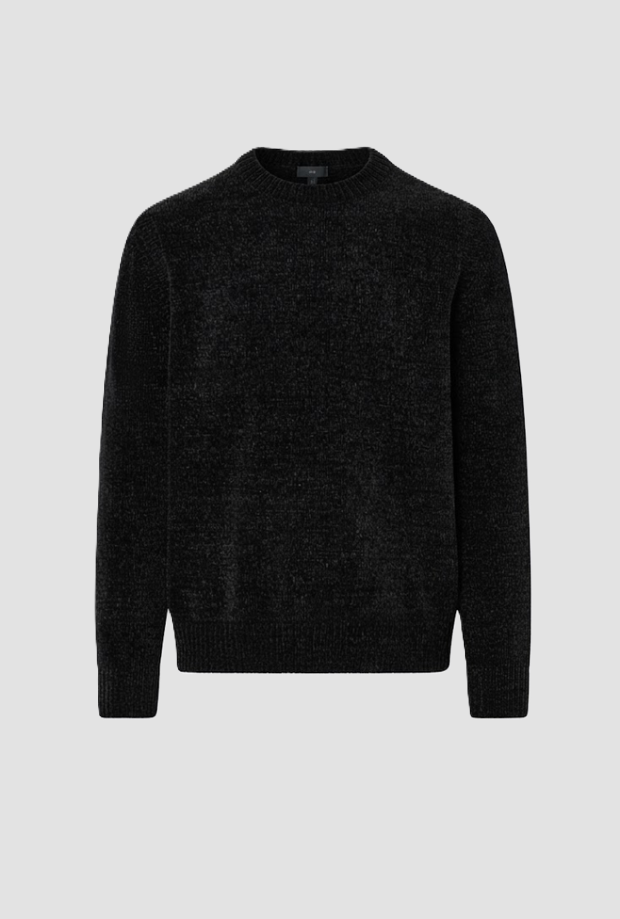 Maglia girocollo uomo nero 