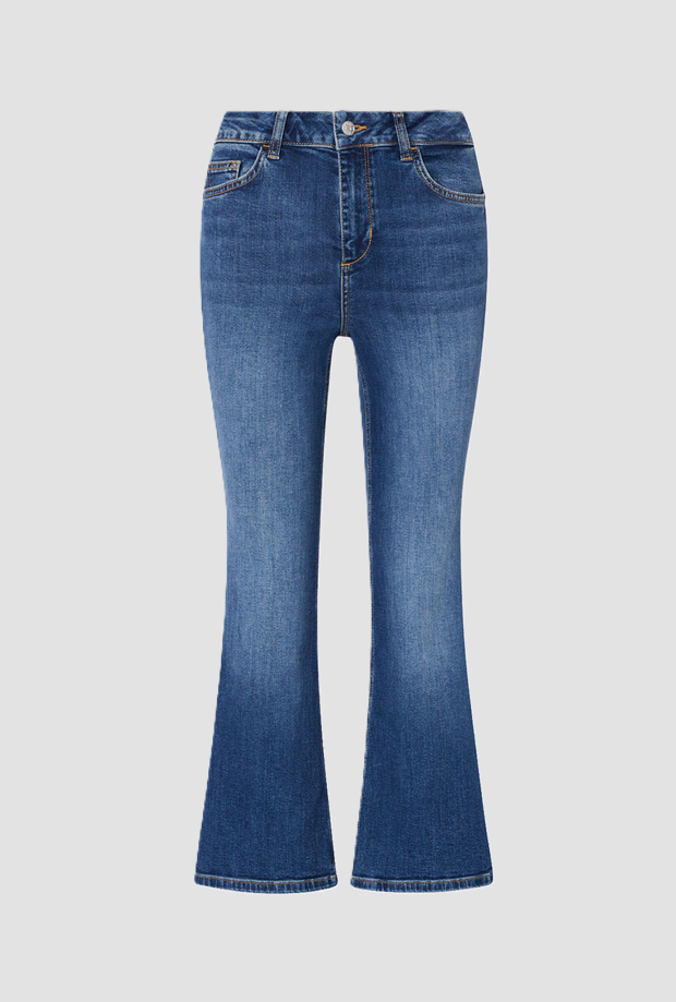 Jeans bootcut donna blu 