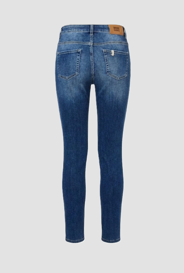 Jeans skinny donna blu 