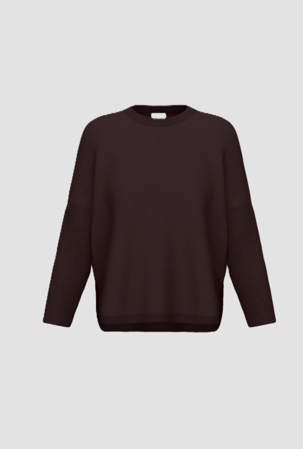 Maglia over donna testa di moro 