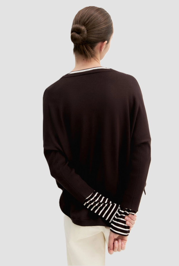 Maglia over donna testa di moro 