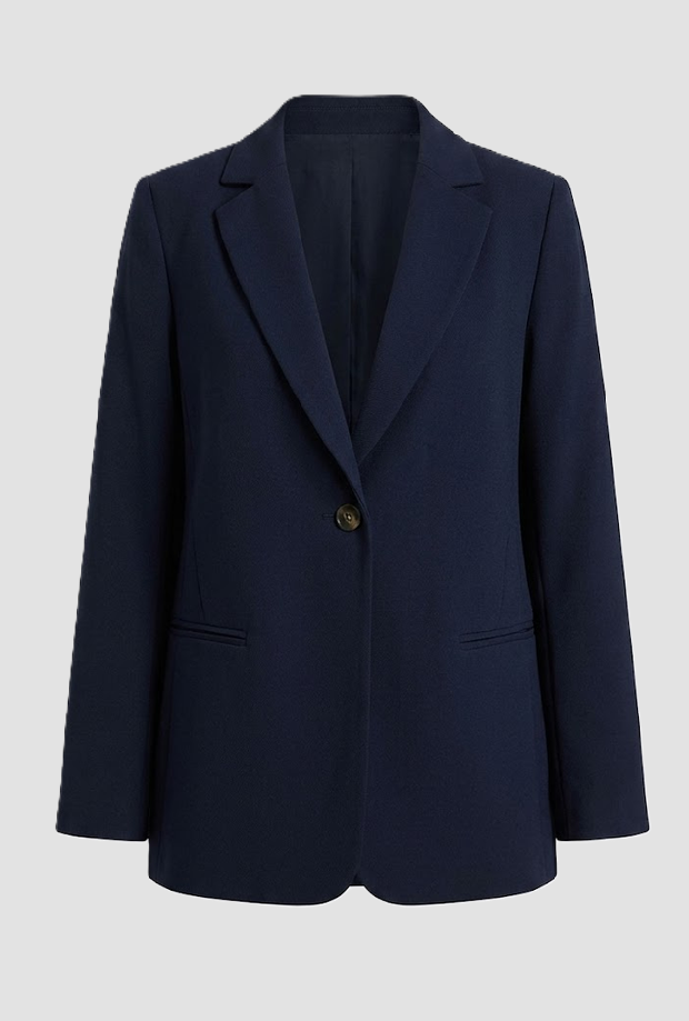 Giacca monopetto donna navy blue 
