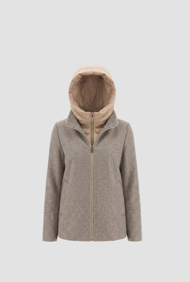 Cappotto donna beige 