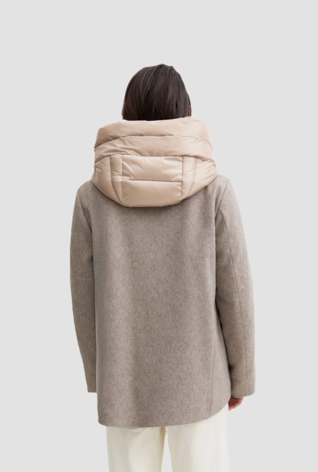 Cappotto donna beige 