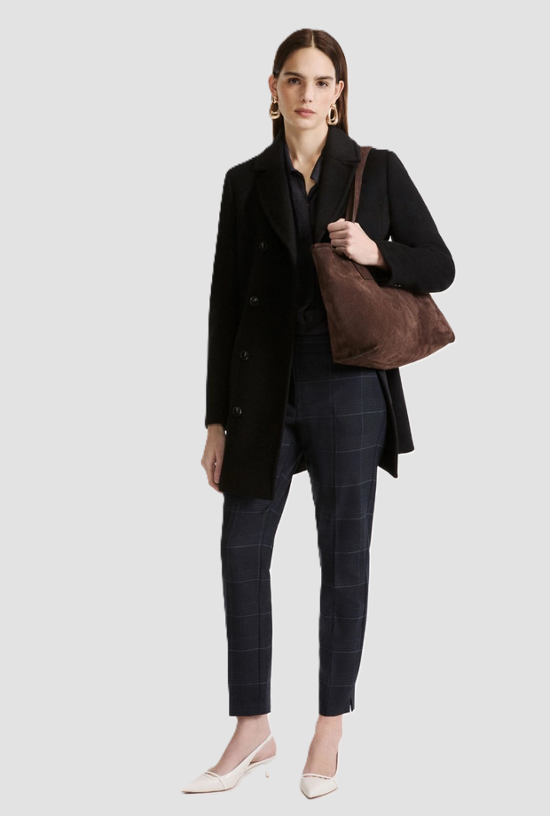 Camicia in twill donna blu 