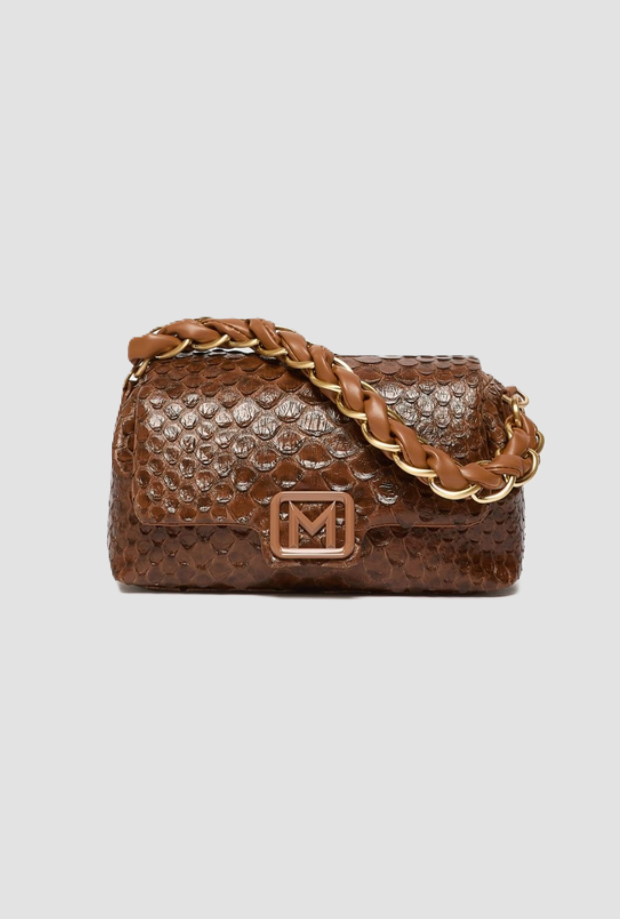 Borsa Le Muse small donna caramello 