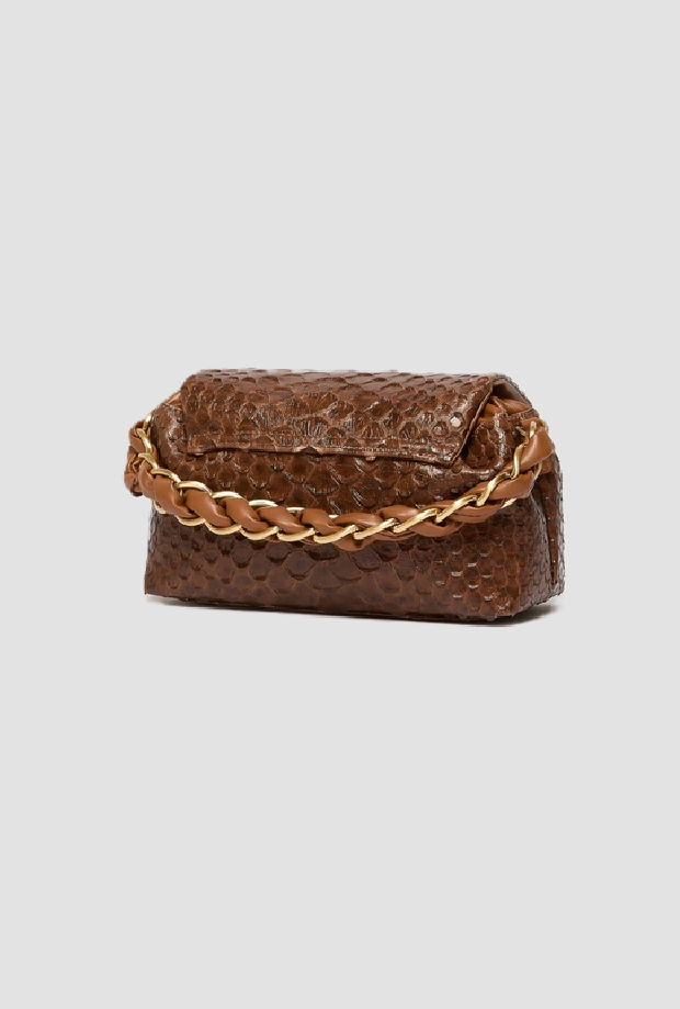 Borsa Le Muse small donna caramello 