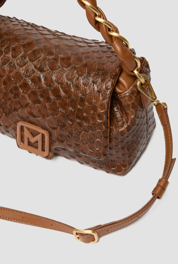 Borsa Le Muse small donna caramello 