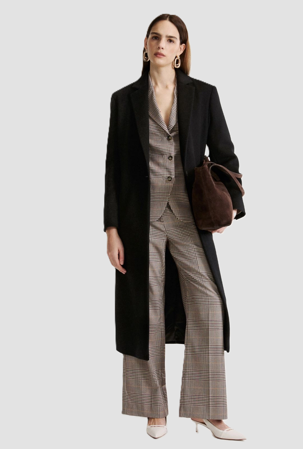 Cappotto donna nero 