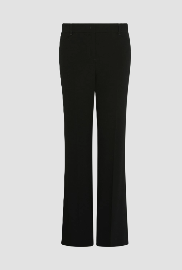 Pantalone flare donna nero 