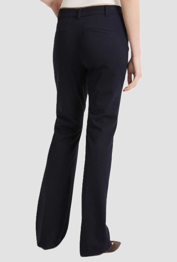 Pantalone in jersey donna blu 
