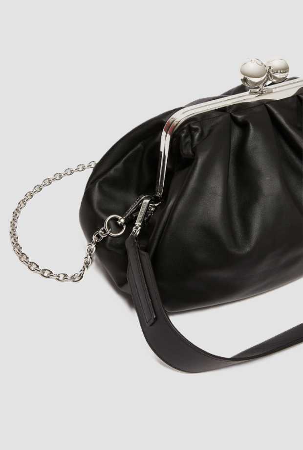Borsa Pasticcino medium donna nero 
