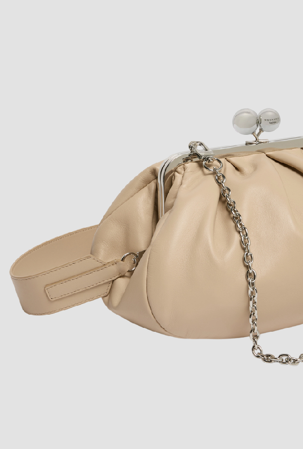 Borsa Pasticcino medium donna naturale 