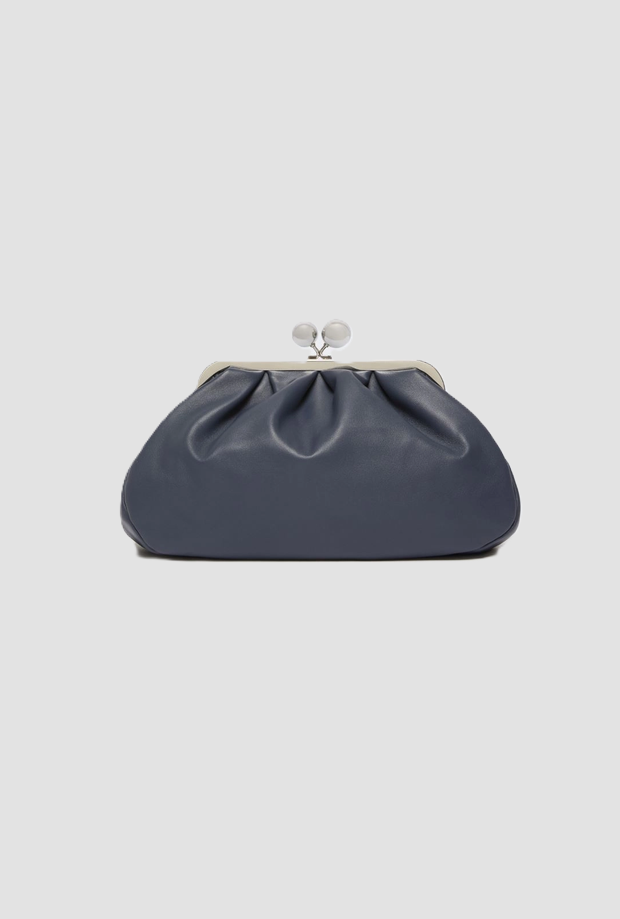 Borsa Pasticcino medium donna blu marino 