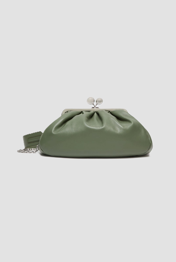Borsa Pasticcino medium donna verde salvia 