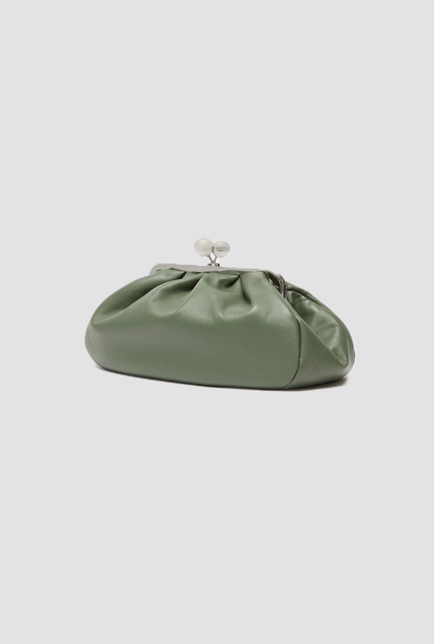 Borsa Pasticcino medium donna verde salvia 