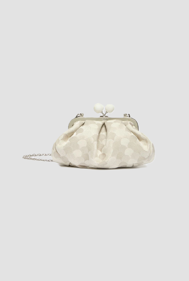 Borsa Pasticcino small donna bianco 