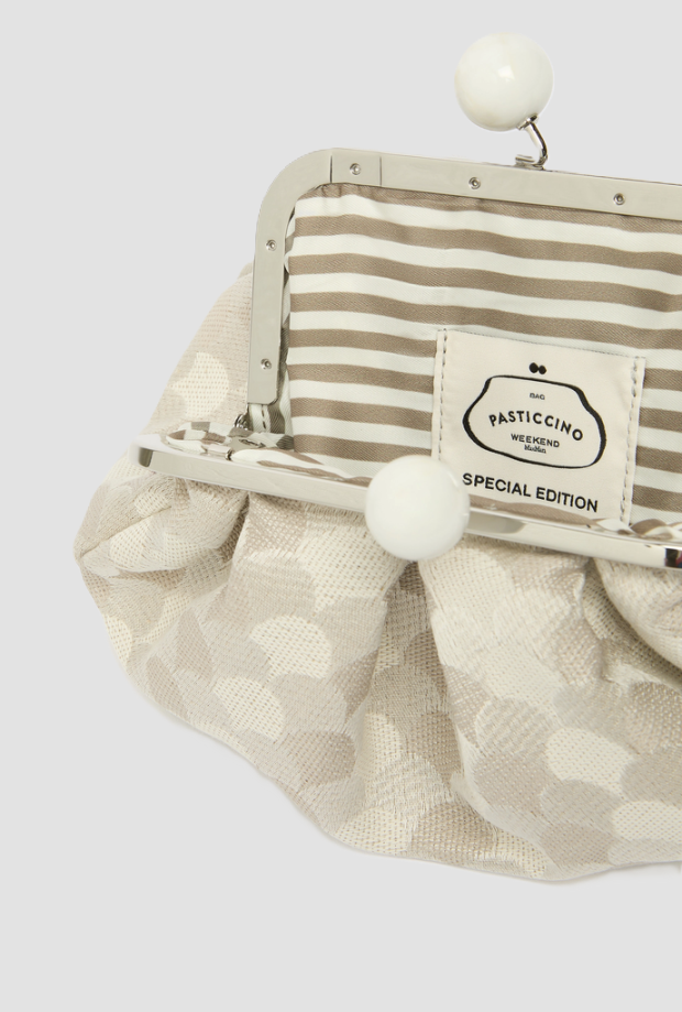Borsa Pasticcino small donna bianco 