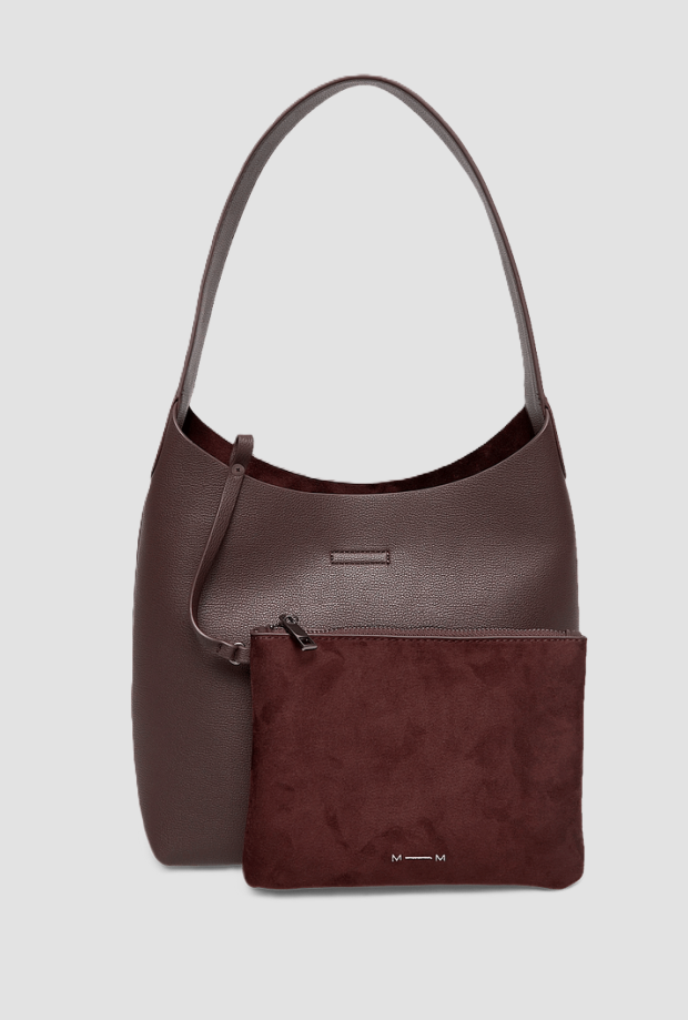 Borsa hobo-tote donna testa di moro 