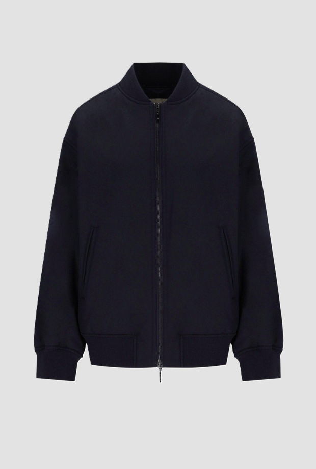 Giubbino bomber da donna blu marino 